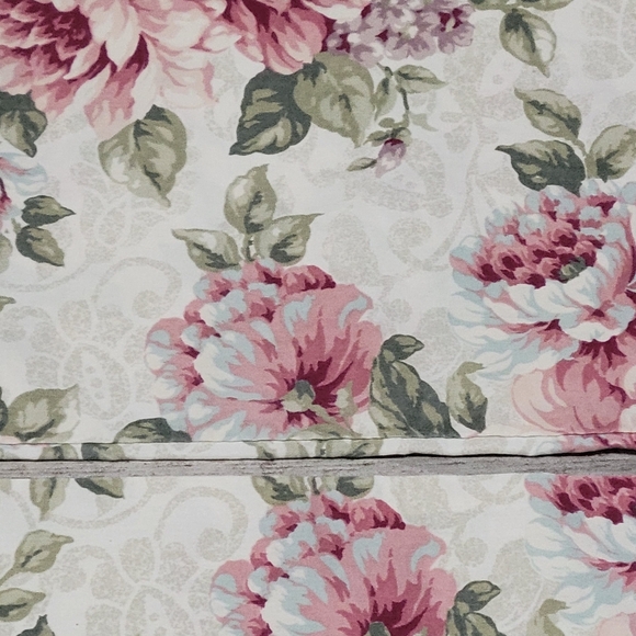 Dan River Cottage Core Country Floral No Iron Standard Pillow Cases - Picture 4 of 15